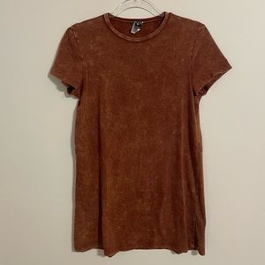Brown T-Shirt Dress